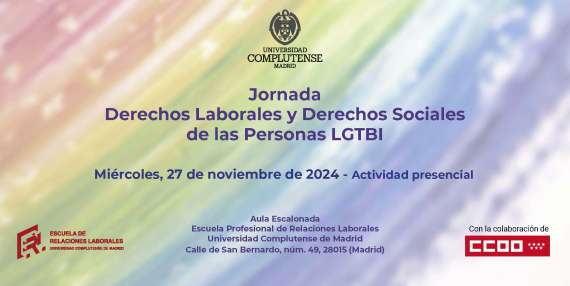 Jornada Derechos Laborales y Derechos Sociales de las Personas LGTBI